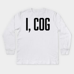 I, COG - Jamie Tartt's Life Lesson - Black Kids Long Sleeve T-Shirt